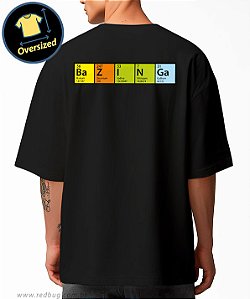 Camiseta Oversized Bazinga Theory
