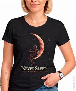 Camiseta Freddy Never Sleeps