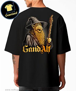 Camiseta Oversized Gandalf Mago ETeimoso