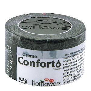 Conforto Creme 3,5gr Excitante Anal Hot Flowers