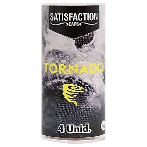 Bolinha Tornado Esquenta e Vibra 4 Unidades Satisfaction