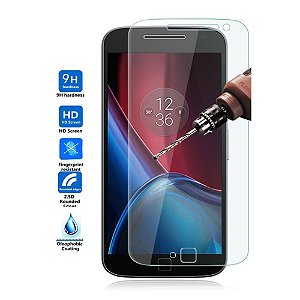 Película de Vidro Temperado para Smartphone Motorola Moto G4 Película de Vidro Temperado para Smartphone Motorola Moto G4