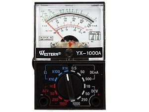 Multimetro Analógico Portátil Medição AC/DC Western 758