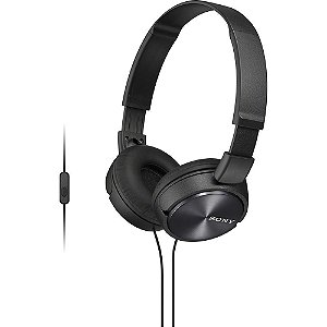 Fone de Ouvido Headphone Sony MDR-ZX320 Com EXTRA BASS Preto Fone de Ouvido Headphone Sony MDR-ZX320 Com EXTRA BASS Preto