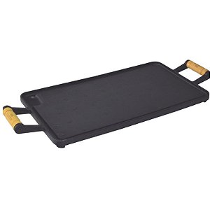 Chapa para Carne Ferro Fundido 25 X 35 Cm
