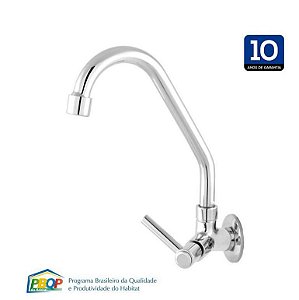 Torneira Pia de Cozinha Movel Parede C100 Ref.1168 1/4 Volta