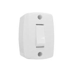 Interruptor Externo Branco 1 Seção Ilumi
