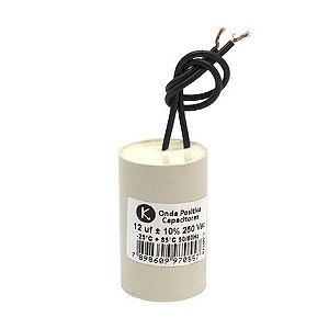Capacitor Para Ventilador De Teto 2 Fios 12uf 110v