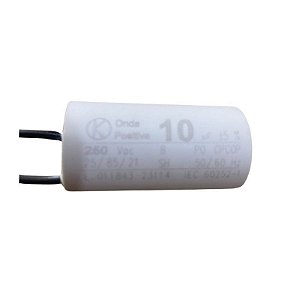 Capacitor Para Ventilador De Teto 2 Fios 10uf 110v