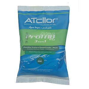 Cloro Pastilha Para Piscina Tricloro 200 Gr
