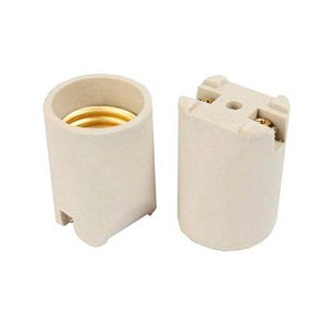 BOCAL PORCELANA P/PLAFON LISO