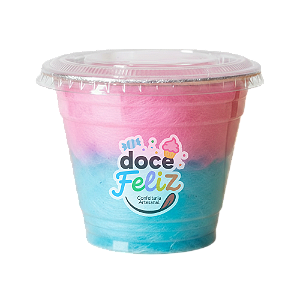 Algodão Doce Bicolor | Tampa Reta