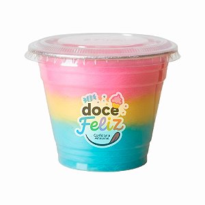 Algodão Doce Tricolor | Tampa Reta