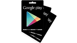 Cartão Google Play Brasil Store R$ 50 Brasileiro - 50 Reais (Brasil) - -  Card Store - Cartão Presente, Voucher, Vale Presente, Gift Card PSN, Xbox,  Netflix, Google, Uber, iFood, Steam e muito mais!