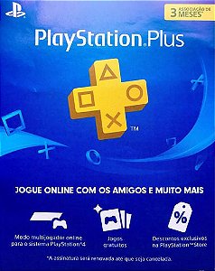 Cartão PSN Brasil R$64,90 (Cartão Presente)