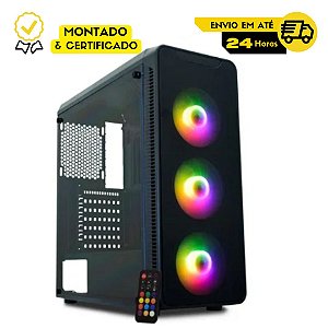 PC Gamer Power 3 - RTX 3050 6GB GDDR 6 - I7 10700F - 16 GB DDR 4 - Fonte 550W - SSD 240GB