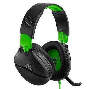 Headset Gamer Turtle Recon 70 Preto e Verde - Turtle Beach