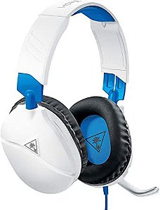 Headset Gamer Recon 70 Branco e Azul - Turtle Beach