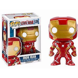 Boneco Funko Pop Iron Man #126 - Civil War