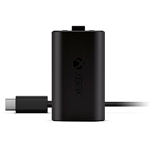 Play and Charge para Xbox Series S / X - Preto