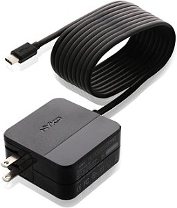 Nyko AC Power Cord - Dock Compatible 6.5Ft. 15V, 2.6 Amp, USB Type - C, Power Cord for Nintendo Switch