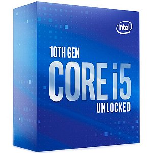 Processador Intel Core i5-10600K, Cache 12MB, 4.1GHz (4.8GHz Max Turbo), LGA 1200