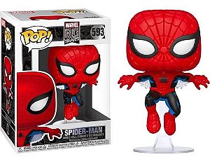 Funko Pop #593 - Spider - Man Marvel