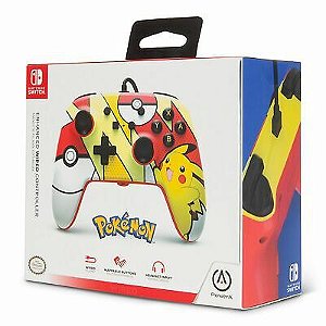 Controle Switch Pokemon - Power A -Art