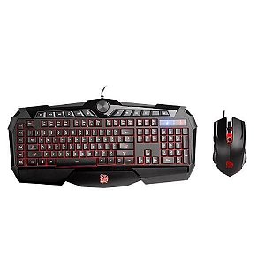 Teclado TT Challenge / Mouse Combo C/FIO 3200 DPI