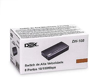 Hub Dex DH-108 -8 Portas