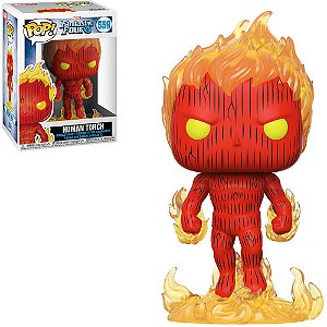 Boneco Funko Fantastic Four #559 - Human Torch