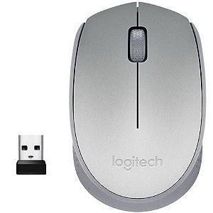 Mouse S/Fio Logitech M170 Prata