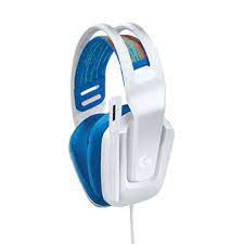 Headset Logitech G335 Branco  Azul
