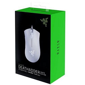 Mouse Gamer Branco Deathadder Essential White Edition - Razer