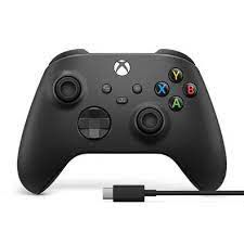 Controle Xbox One Preto com Cabo