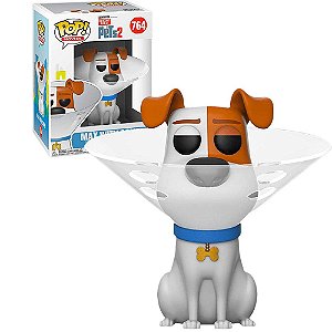 Boneco Funko The Secret  Life Of Pets 2 #764 - Max With Cone