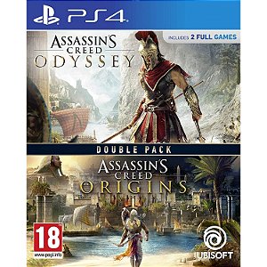 Jogo PS4 Assassins Creed Odyssey + Assassins Creed