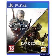 Jogo PS4 The Witcher Wild Hunt + Dark Souls III