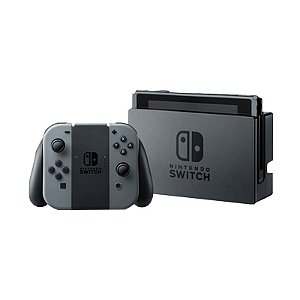 Console Nintendo Switch Preto/Cinza 32Gb - Nintendo - Game Games - Loja de  Games Online