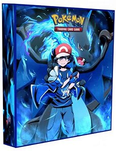 Álbum Pokémon para cards tipo fichário -Charizard Shiny