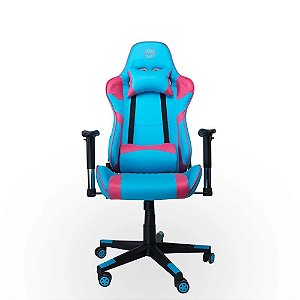 Cadeira Gamer Dazz Mermaid Series Rosa/Azul