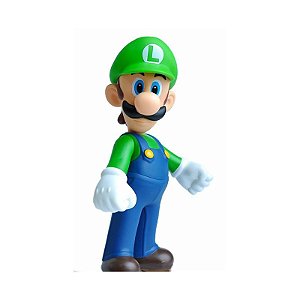 Boneco Colecionável Super Mario - Luigi