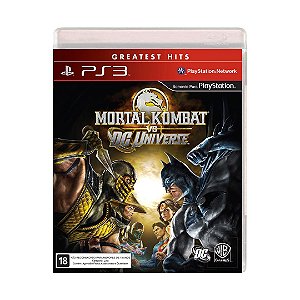 Jogo Mortal Kombat vs. DC Universe - PS3 - Brasil Games - Console PS5 -  Jogos para PS4 - Jogos para Xbox One - Jogos par Nintendo Switch - Cartões  PSN - PC Gamer