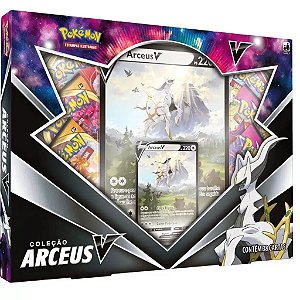 Box Coleção Arceus V - Pokémon - 38 Cartas