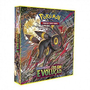 Álbum Pokémon para cards tipo fichário -Céus em Evolução