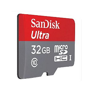 Cartão Micro SD Ultra Classe 10 32 Gb  Sandisk