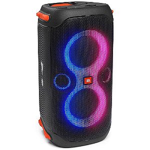 Caixa de Som Portátil JBL PartyBox 110 com Bluetooth, Luzes LED, USB, TWS - 160W RMS