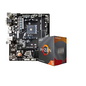 Processador AMD Ryzen 5 4500, Cachê 11MB, 3.6GHz (4.1GHz Max Turbo), AM4,  Sem Vídeo - 100-100000644BOX