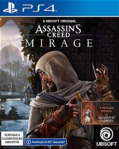 Jogo Assins Creed Mirage - PS4