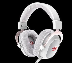 Headset Gamer Redragon Zeus Pro Branco Wireless